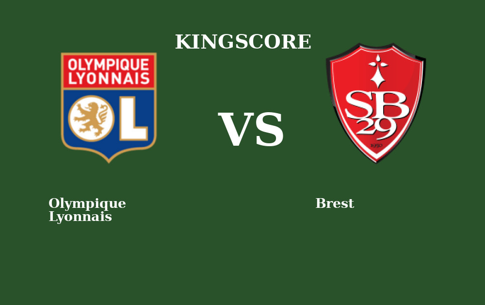 Olympique Lyonnais vs Brest en Direct, Score en Live ! thumbnail